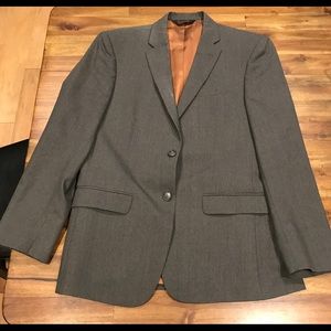 Joseph A Bank Men’s Grey Slim Fit Suit 38R 32/30